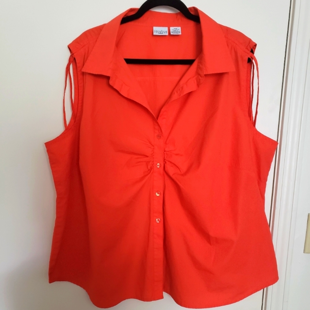 [Pick 2 Items for $6!] Carolina Colours Sleeves Blouse 26W